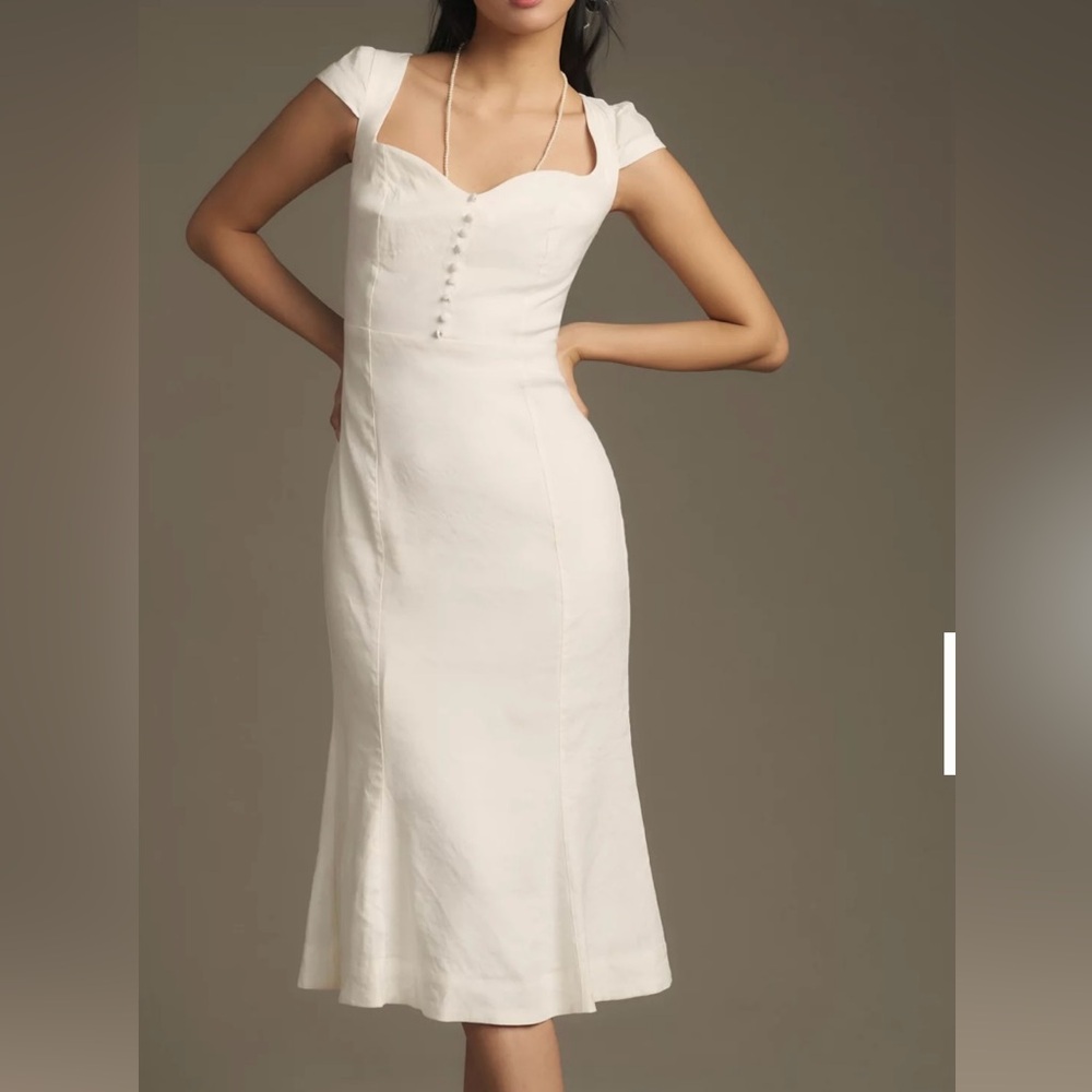 Maeve Cecily Fit & Flare Sweetheart Dress XS
